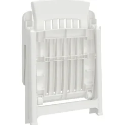 Lot de 2 chaises de jardin inclinables pliantes