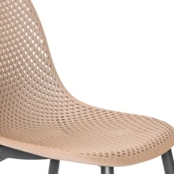 Lot de 2 chaises exterieur en résine tressée