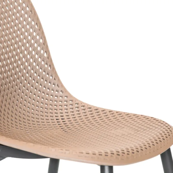 Lot de 2 chaises exterieur en résine tressée