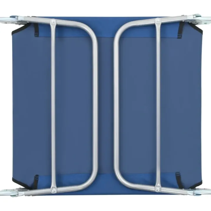 Lot de 2 chaises longues pliables