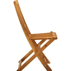 Lot de 4 chaises pliables d'extérieur