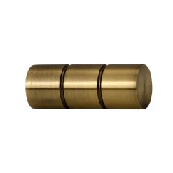 Lot de 2 embouts de tringle