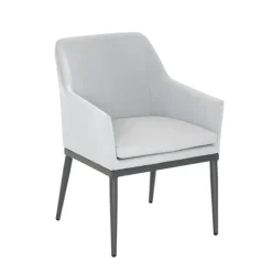 Lot de 2 fauteuils au design chic