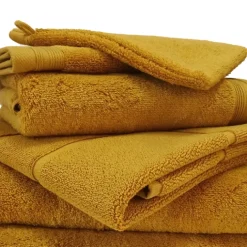 Lot de 6 gants de toilette en éponge