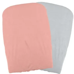 Lot de 2 housses de matelas à langer