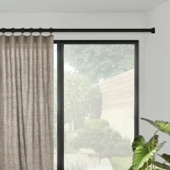Lot de 2 naissances de tringle entre murs en frêne D28