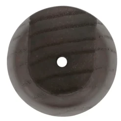 Lot de 2 naissances de tringle entre murs en frêne D28