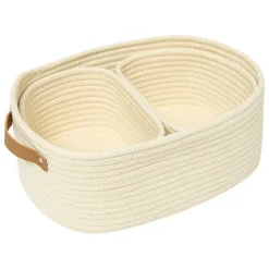 Lot de 3 paniers emboîtables