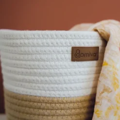 Lot de 2 panières de rangement pour bébé