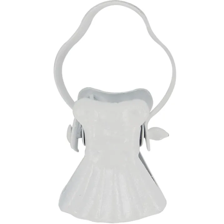 Lot de 10 pinces étoffe pour rideaux D10 mm