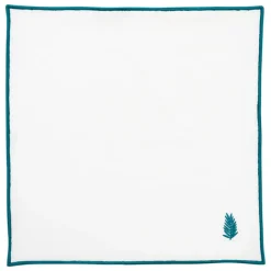 Lot de 4 serviettes de table brodées