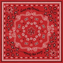 Lot de 20 serviettes papier bandana