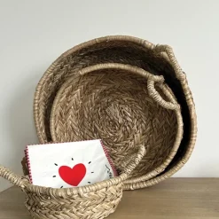 Lot de 20 serviettes papier cœur