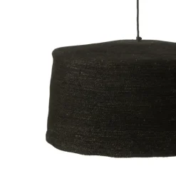 Lot de 3 suspensions en rotin