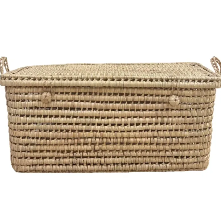 Malle de rangement feuille de palmier