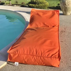 Matelas bain de soleil en microbille