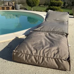 Matelas bain de soleil en microbille