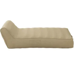 Matelas bain de soleil gonflable avec pompe