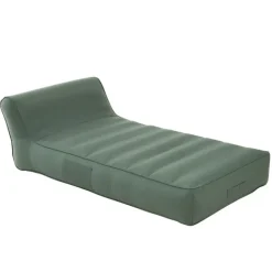 Matelas bain de soleil gonflable avec pompe