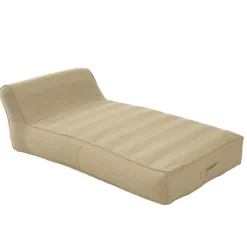 Matelas bain de soleil gonflable avec pompe