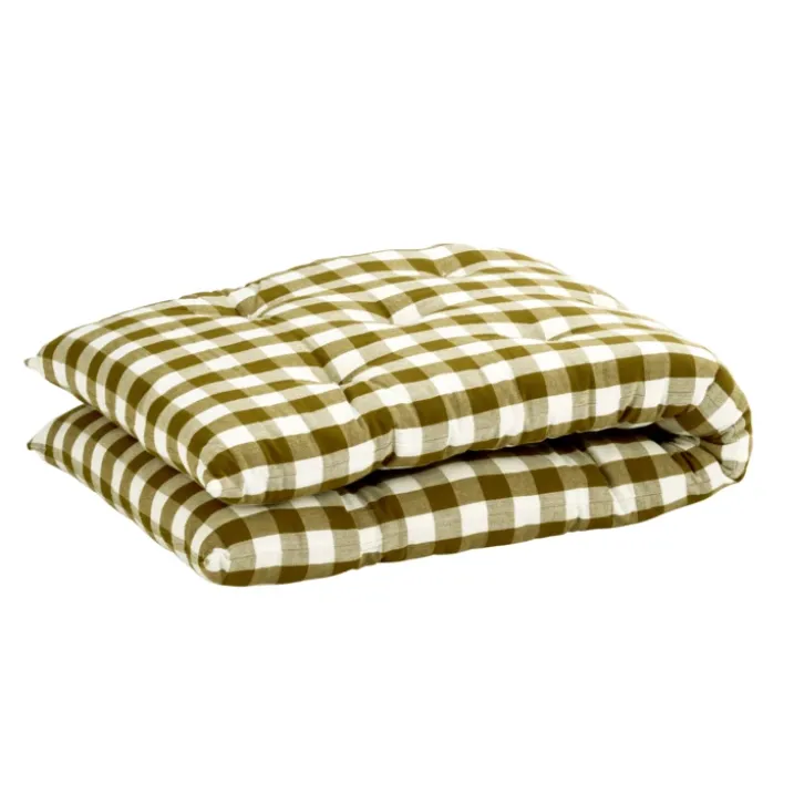 Matelas de sol 100% coton vichy MADAM STOLTZ