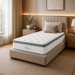 Matelas à ressorts ensachés de 25 cm en mousse