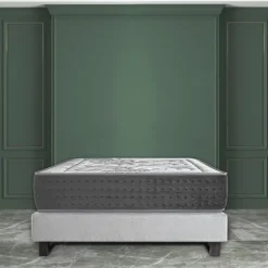 Matelas ressorts ensachés de 26 cm à mémoire de forme - Soutien ferme