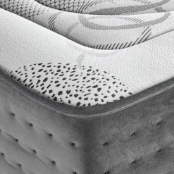Matelas ressorts ensachés de 26 cm à mémoire de forme - Soutien ferme