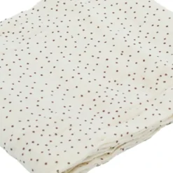 Maxi lange bébé en mousseline à pois