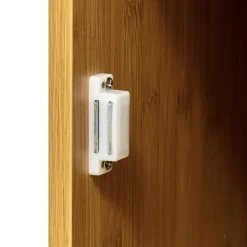 Meuble de salle de bain en bambou