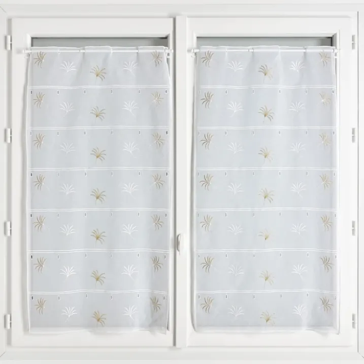 Modulable brodé avec motifs palmettes