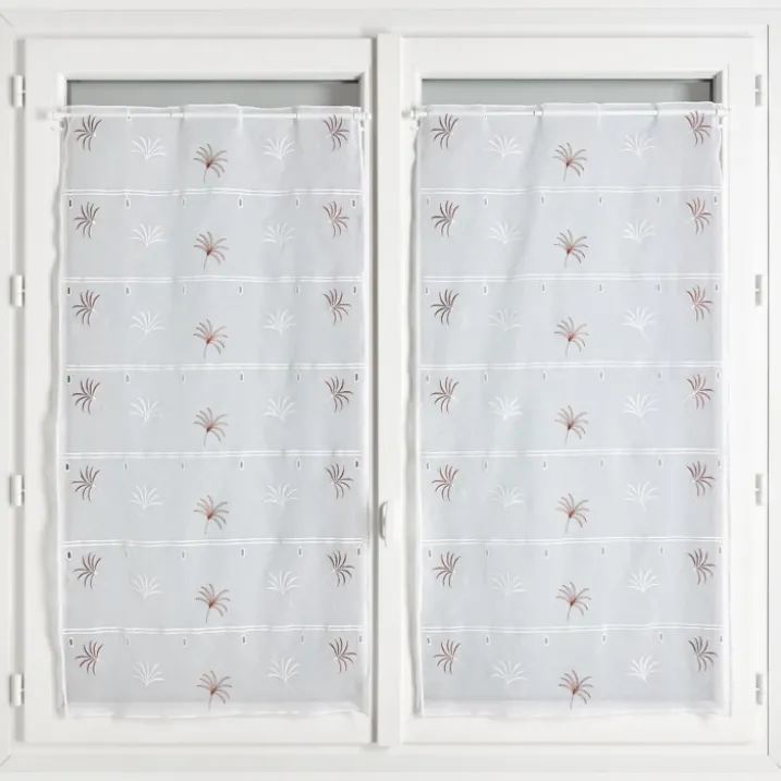 Modulable brodé avec motifs palmettes