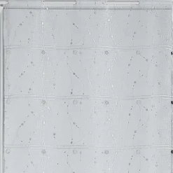 Modulable brodé de motifs argentés