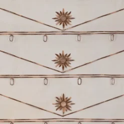 Modulable brodé à motifs de soleils