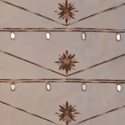 Modulable brodé à motifs de soleils