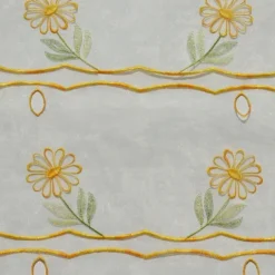 Modulable brodé à motifs fleuris