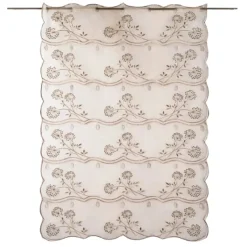 Modulable brodé à motifs floraux