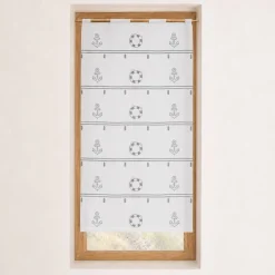 Modulable brodé à motifs marins