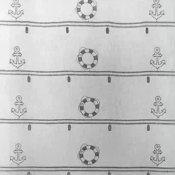 Modulable brodé à motifs marins