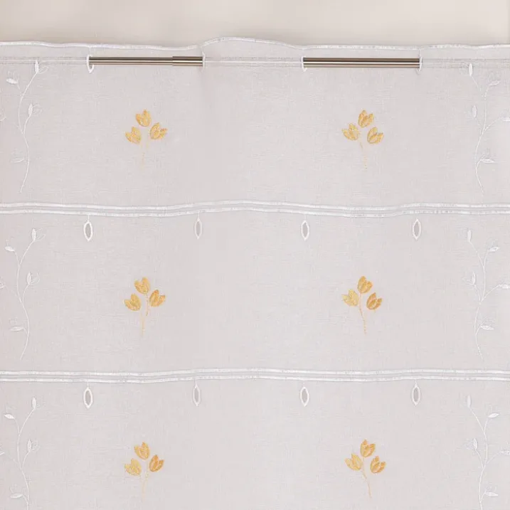 Modulable brodé à motif tulipes