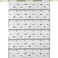 Modulable brodé à petits poissons