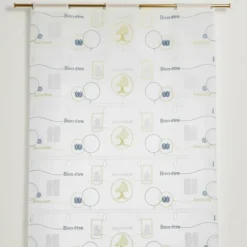 Modulable léger brodé esprit zen
