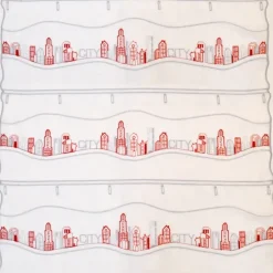 Modulable motif bâtiments de ville