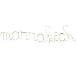 Mot fil de laiton "Marrakech"