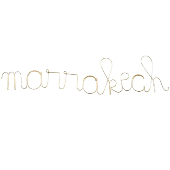Mot fil de laiton "Marrakech"