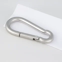 Mousqueton inox diamètre 8 mm pour fixation voile d’ombrage