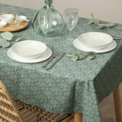 Nappe anti-tâche aux impressions végétales
