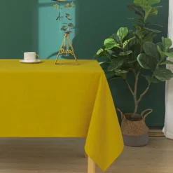 Nappe anti tâches et infroissable à effet chiné