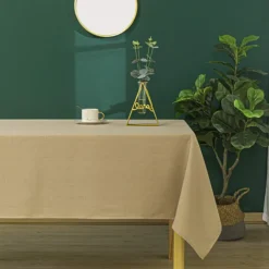 Nappe anti tâches et infroissable à effet chiné