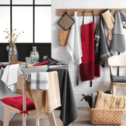 Nappe bourdonnée en coton recyclé